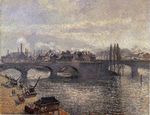 Писсарро Мост Корней утром 1896г